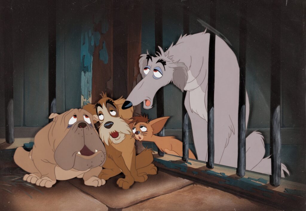 Pound dogs production cel