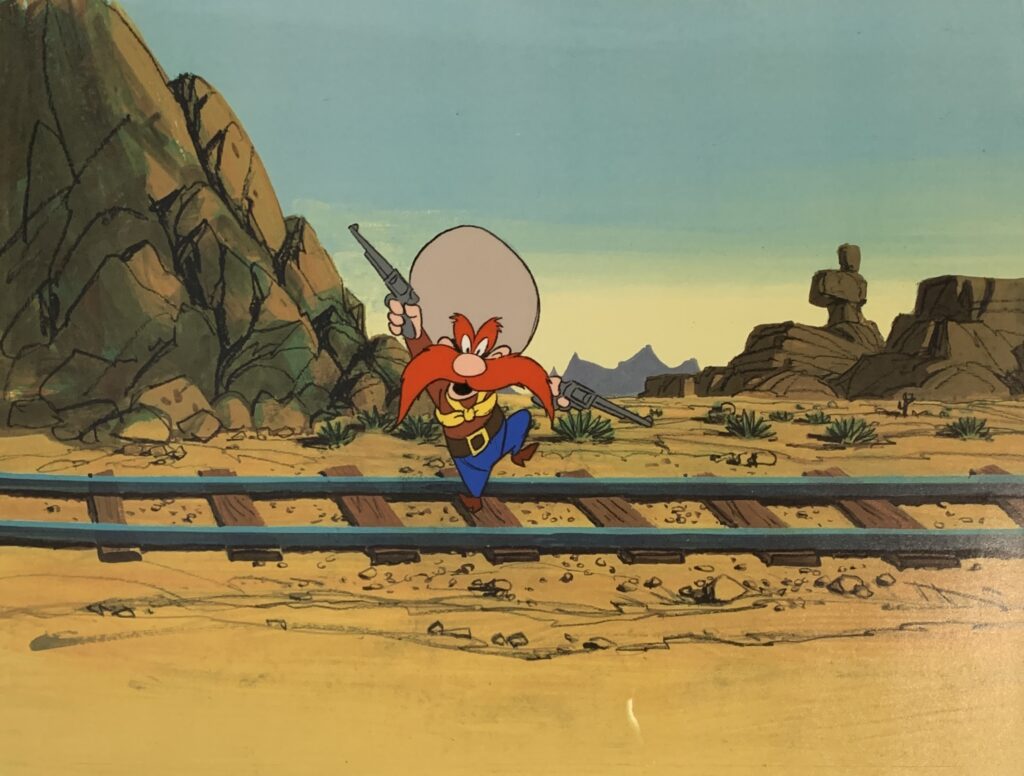 Yosemite Sam, 1970’s original production cel $995.00