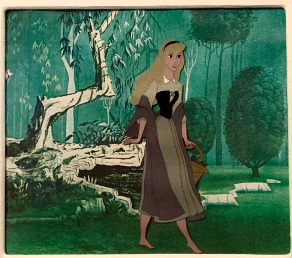 Briar Rose from Sleeping Beauty, 1959 original production cel