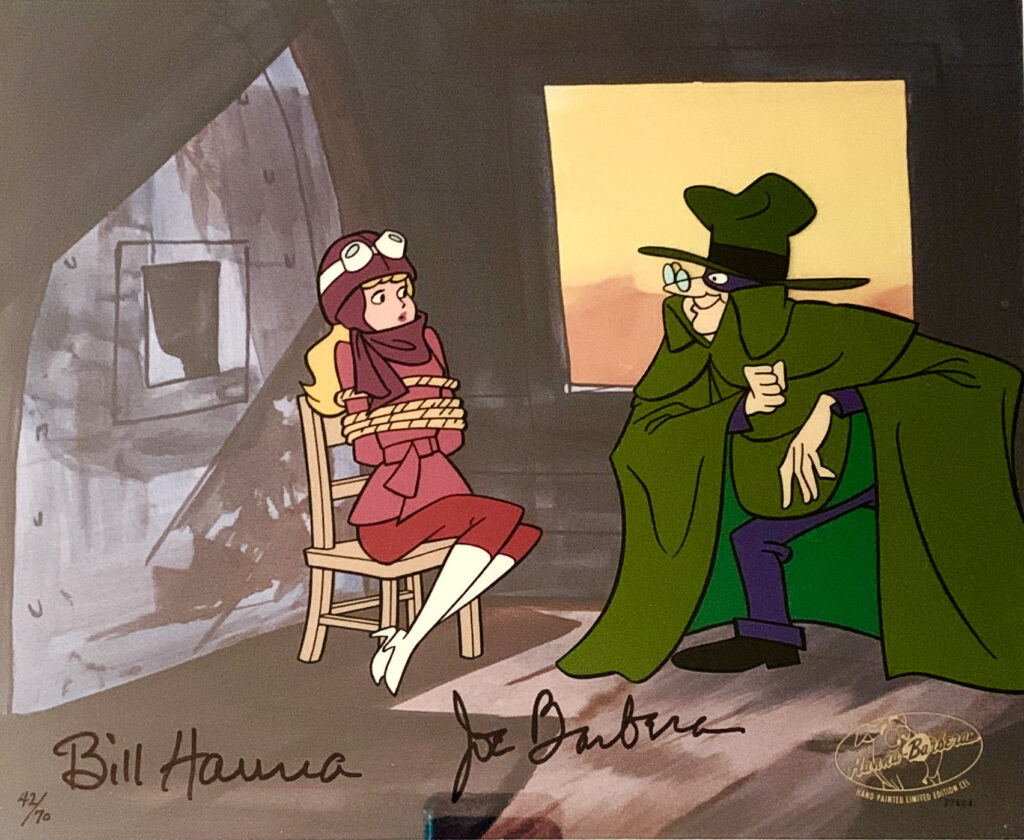 “Penelope Pitstop”, limited edition cel signed by Hanna adnBarbera. $1650.00